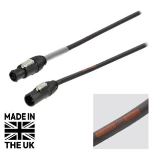 Tourspec 1m Neutrik powerCON TRUE1 TOP Cable - 1.5mm H07RN-F