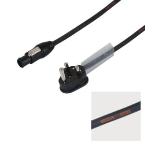 Elumen8 2m 1.5mm 15A Male - powerCON TRUE1-TOP Adaptor Cable