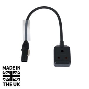 Tourspec 0.35m 1.5mm powerCON TRUE1-TOP - 15A Female Adaptor Cable