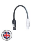 Elumen8 0.25m powerCON B-type to Neutrik powerCON TRUE1 Cable - 1.5mm H07RN-F