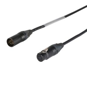 Elumen8 25m 5-Pin Neutrik Male XLR - 5-Pin Female XLR DMX Cable