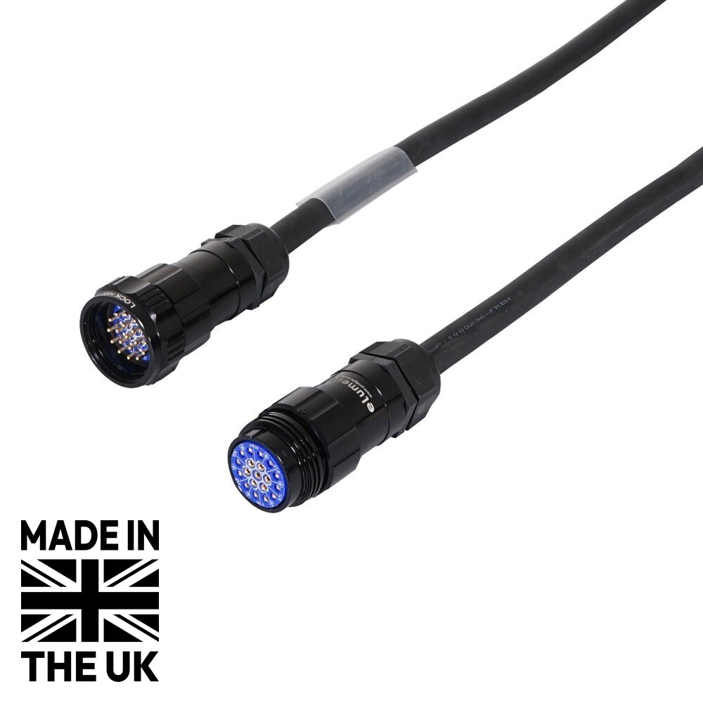 Tourspec 5m Socapex 19-Pin Male - Female Titanex 1.5mm Cable Tourspec 5m Socapex 19-Pin Male - Female Titanex 1.5mm Cable