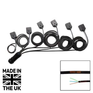 Tourspec Socapex 19-Pin Male - 15A Female 1.5mm Staggered Fan-Out Cable
