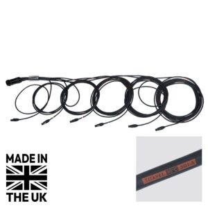 Tourspec Socapex 19-Pin Male - powerCON TRUE1 1.5mm 2m Staggered Fan-Out Cable