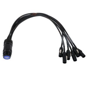 Elumen8 powerCON TRUE1 - Socapex 19-Pin Female 1.5mm Fan-In Cable