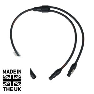 Tourspec Moulded Y Split - 2.5mm powerCON TRUE1 Connectors