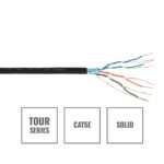 Elumen8 TOUR CAT5E Solid Core Data Cable CAT5ESL, 100m Reel