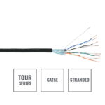 Elumen8 TOUR CAT5E Stranded Core Data Cable CAT5ESTR, 100m Reel