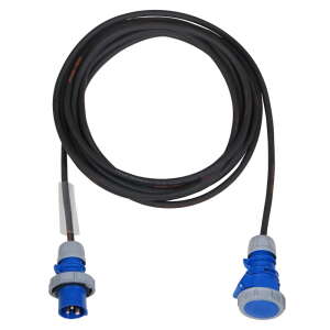 Elumen8 25m 2.5mm IP67 Blue 16A Male - 16A Female Cable