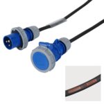 Elumen8 30m 2.5mm IP67 Blue 16A Male - 16A Female Cable
