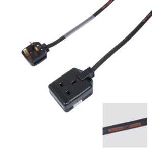 Elumen8 20m 1.5mm 13A Male - 13A 1G Female Extension Cable