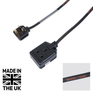 Tourspec 20m 1.5mm 13A Male - 13A 1G Female Extension Cable