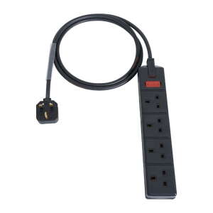 Elumen8 1m 1.5mm 13A Male - 13A 4G Female Extension Cable