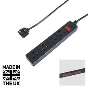 Tourspec 3m 1.5mm 13A Male - 13A 4G Female Extension Cable