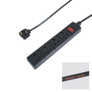 Elumen8 5m 1.5mm 13A Male - 13A 4G Female Extension Cable
