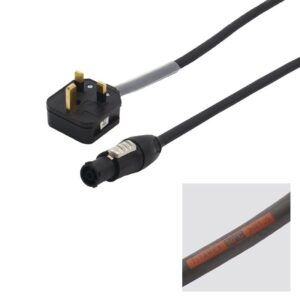 Elumen8 3m 1.5mm H07RN-F 13A Male - powerCON TRUE1-TOP Cable