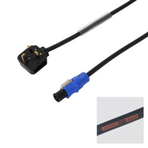Elumen8 10m 1.5mm H07RN-F 13A Male - Neutrik powerCON Cable