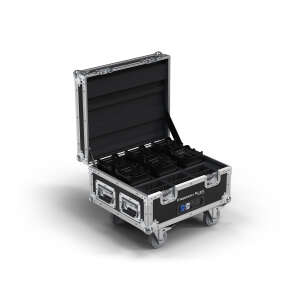 CHAUVET DJ Freedom Flex H9 Battery Uplighter (Pack of 6) with Case