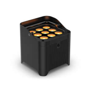 CHAUVET DJ Freedom Par Q9 Uplighter (Pack of 8) with Freedom Charge 8P Case