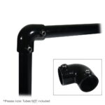 Elumen8 90 Degree Elbow Black Key Clamp