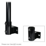 Elumen8 Horizontal Railing Black Base Key Clamp