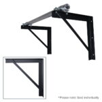 Elumen8 Angle Bracket, 450 x 450mm Black