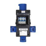 Elumen8 ST ANTON Distribution Box 32A 240V In, 3 x 16A 240V Out