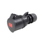 PCE 16A 415V 3P+E Black Socket (214-6x)