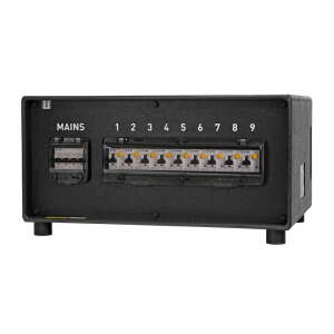Elumen8 Distribution Unit, 32A 3PH, 3x 32A 1PH, 6x 16A Out