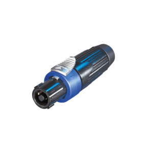 Neutrik speakON Female Cable Connector, Black NLT4FXX-BAG