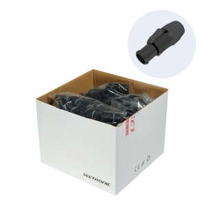 Seetronic PowerTwist TR1 IP65 Female Black, Pack of 250 SAC3FX-BKB-BP