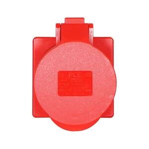 PCE 32A 415V 3P+N+E Panel Socket for IMST/ISCHL (325-6F7RVX)