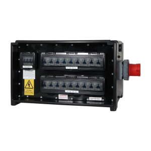 Elumen8 MERZ Distribution Box 63A 3PH In/Thru to 16A RCBO