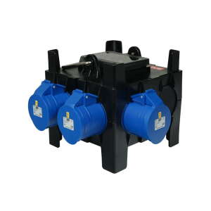 PCE IMST Distribution Box 32A 415V In, 3 x 32A 240V Out (9030657)