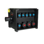 Elumen8 MERZ Distribution Box 63A 3PH to 32A/16A RCBO (Midnight Black)
