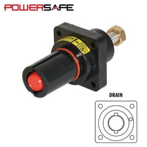Elumen8 Powersafe 500A Panel Drain T5 Post L2 Black