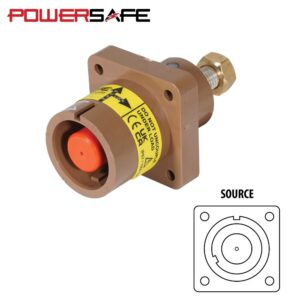 Elumen8 Powersafe 800A Panel Source Male T8 Post L1 Brown