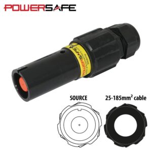 Elumen8 Powersafe 500A Line Source 150mm2 L2 Black