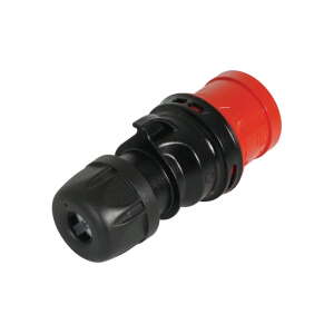 PCE 16A 415V 3P+E Plug Red/Black (014-6sx)