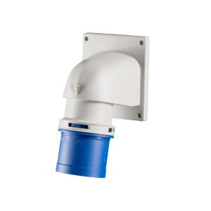 PCE 32A 230V 2P+E Flanged Angled Inlet 77723-6