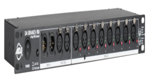 ADJ D4 Branch RM 1U DMX Splitter / Booster