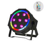 Equinox Eclipse 7 x 8W RGBW LED Par Can with FX Ring