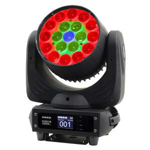 Equinox Fusion 260ZR MKII 19 x 12W RGBW Wash Moving Head