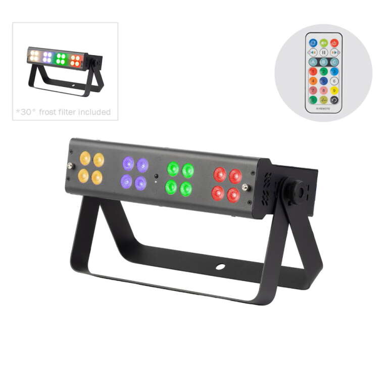 Equinox Quad Blox 16 x 4W RGBWW LED Wash Light