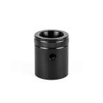 Global Truss PL Screw in Female receiver for Base Plate Stage Black (5003F-PLB)