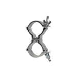 Global Truss Narrow Swivel Coupler Silver (5032-2)