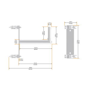 Global Truss 35mm Speaker Mount for F31-45 Truss
