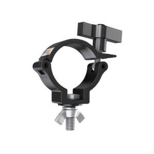Global Truss Narrow Half Coupler Outdoor Black (812INOUTDOOR-B)