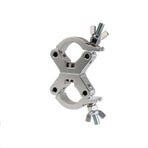 Global Truss Narrow Swivel Coupler Silver 750kg (8222)