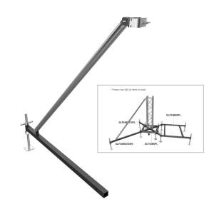 Global Truss Ground Support F34 PL BS0-150 Steel Outrigger 1.5m